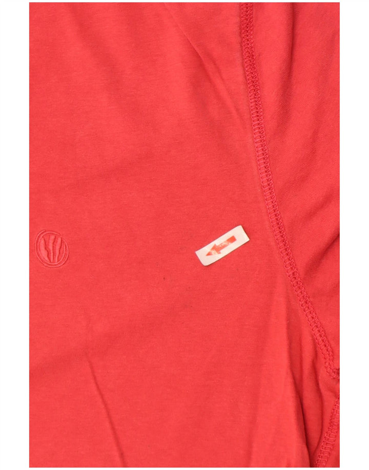 Fat Face Herren T-Shirt Top Large Rot Baumwolle