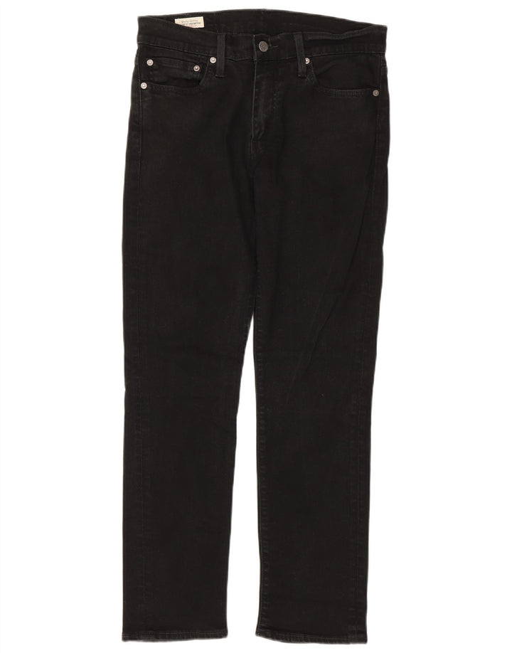 LEVI'S Herre 511 Slim Jeans W31 L30 Sort Bomuld