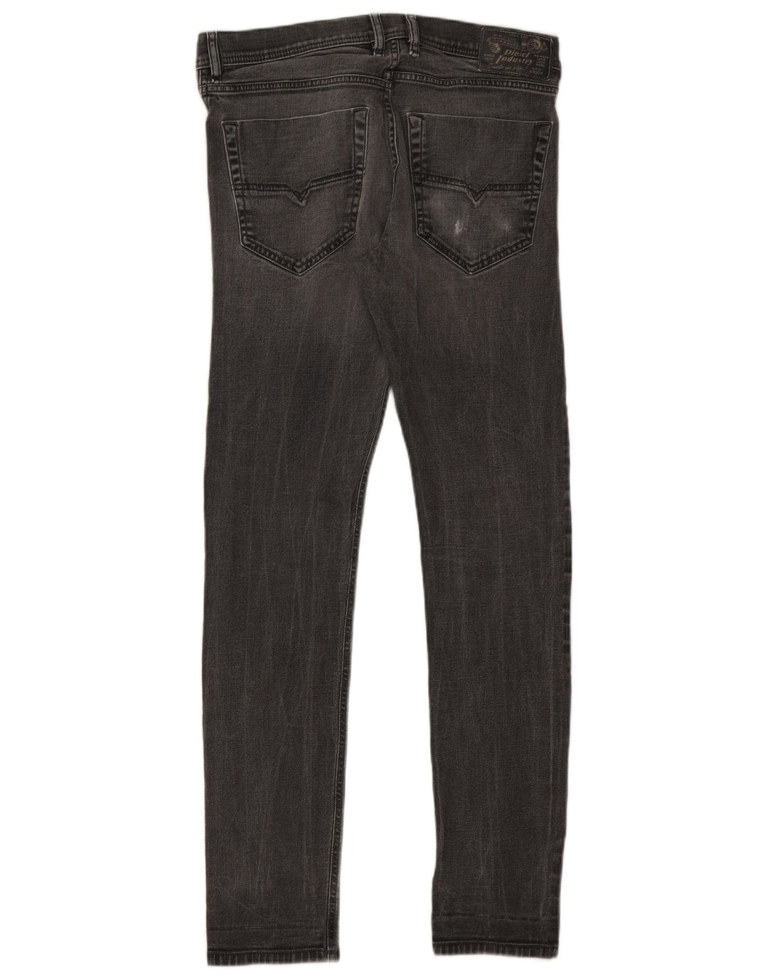 Diesel Jean Slim W32 L32 Gris Coton Homme