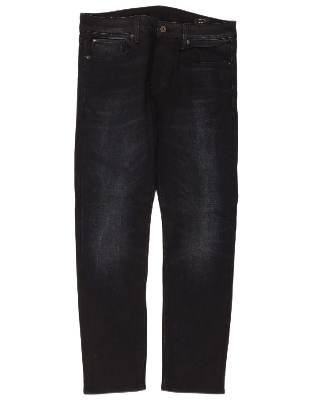 G-Star Slim Jeans til mænd W32 L30 Sort bomuld