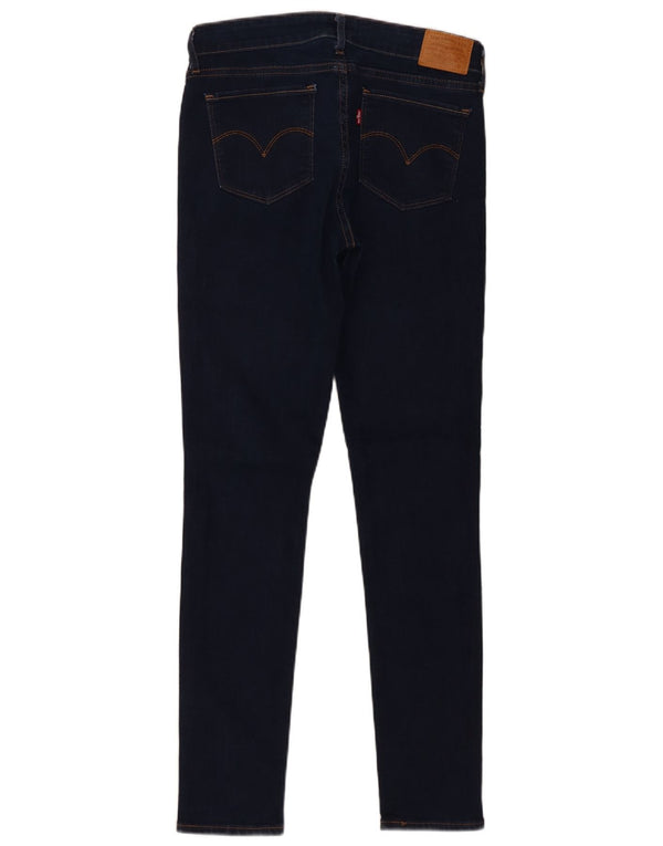 Levi's Mujer 711 Skinny Jeans W28 L30 Algodón Azul Marino