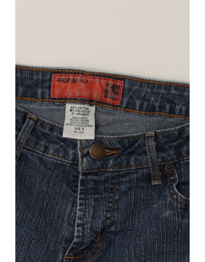 MOSSIMO Womens Bootcut Capri Jeans US 9 Medium W27 L23 Blue Cotton Vintage Mossimo and Second-Hand Mossimo from Messina Hembry 