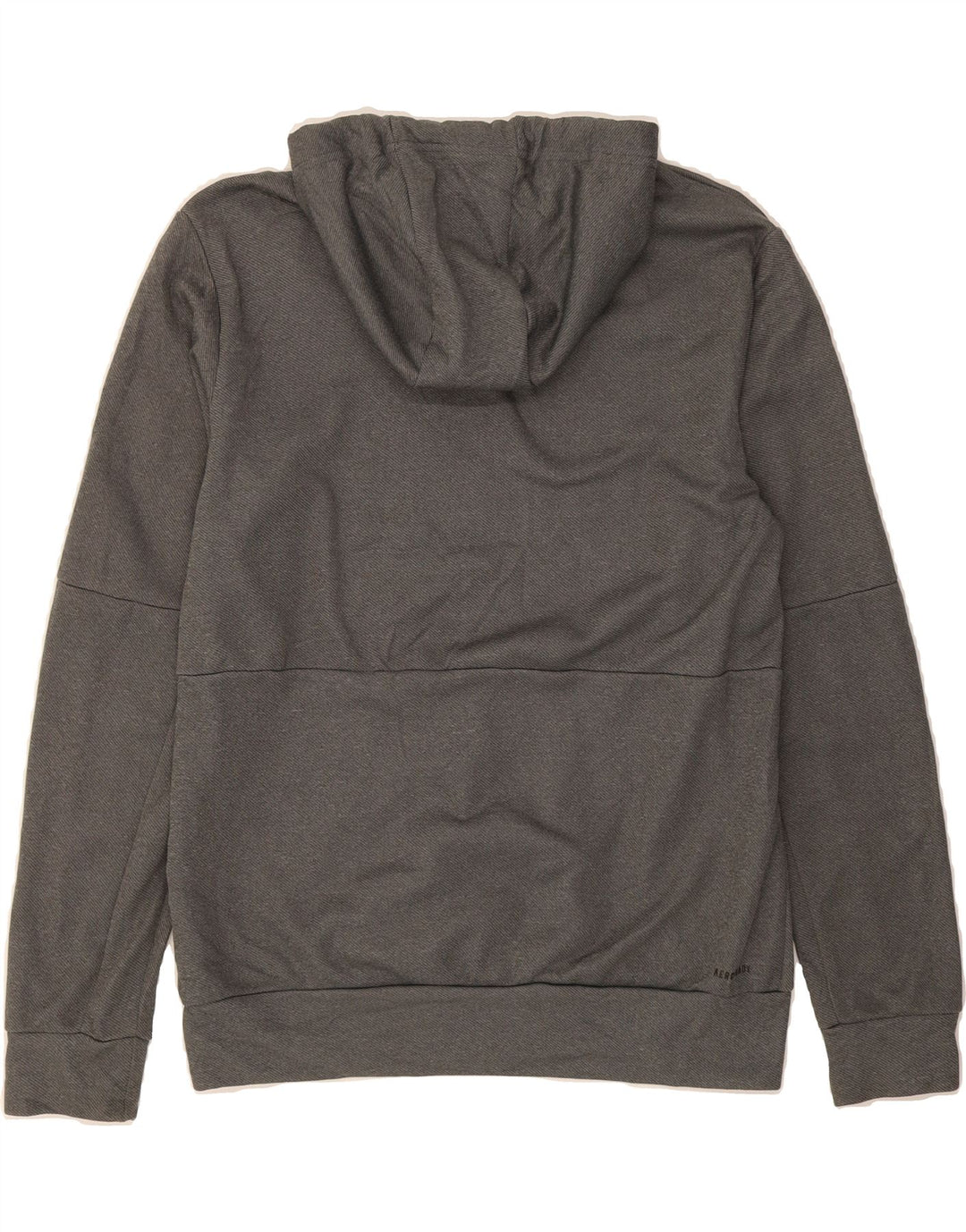 ADIDAS Mens Graphic Hoodie Jumper Medium Grey Polyester Vintage Adidas and Second-Hand Adidas from Messina Hembry 