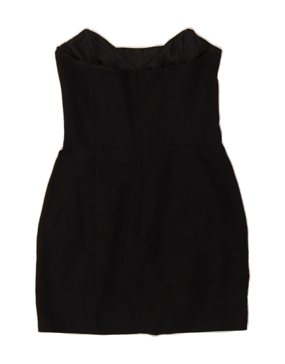 FRENCH CONNECTION Womens Sleeveless Strapless Dress UK 8 Small Black Vintage French Connection and Second-Hand French Connection from Messina Hembry 