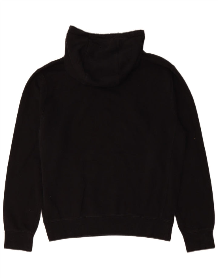 Nike Mens Hoodie Jumper Small Black Cotton