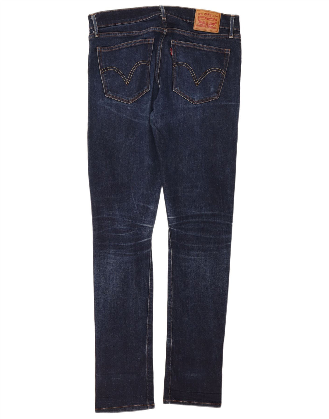 LEVI'S Slim Jeans til kvinder W30 L32 Marineblå bomuld