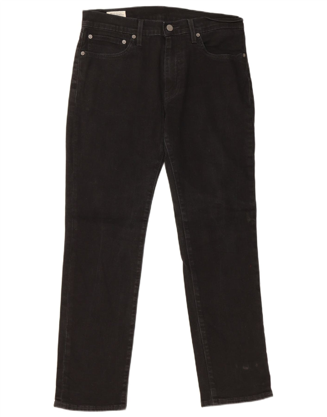 Levi's Womens Slim Jeans W32 L30 Black Cotton