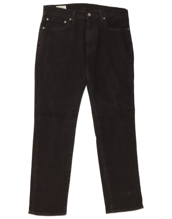 Levi's Womens Slim Jeans W32 L30 Black Cotton