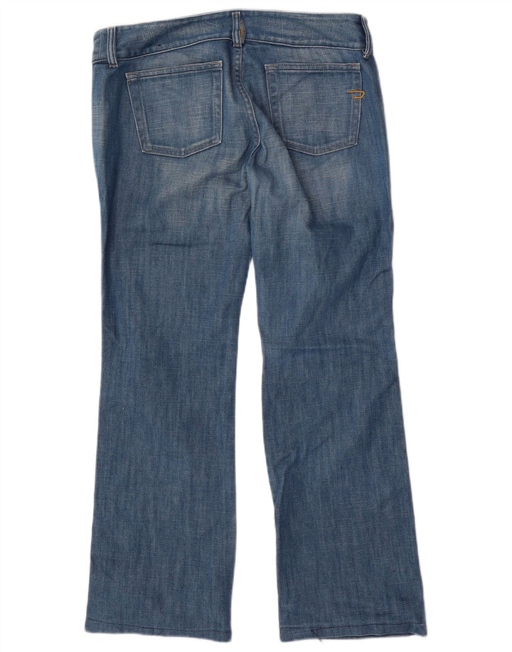 Diesel Damen Bootcut Jeans W31 L28 Blaue Baumwolle