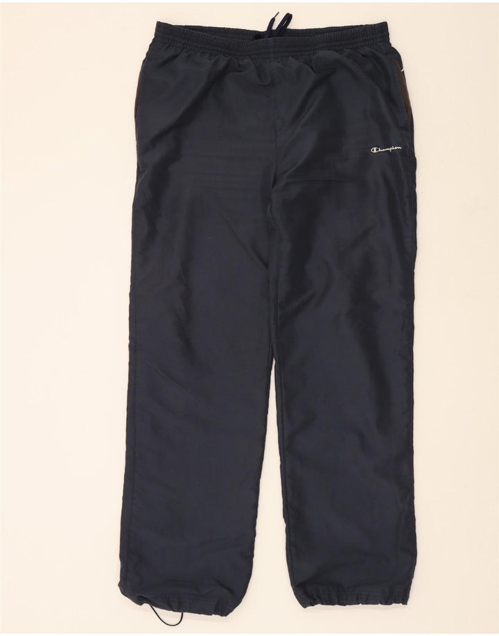 CHAMPION Mens Tracksuit Trousers XL Navy Blue Vintage Champion and Second-Hand Champion from Messina Hembry 