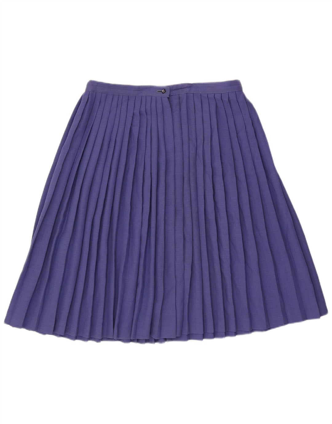 Vintage Womens Pleated Skirt W32 Large  Purple