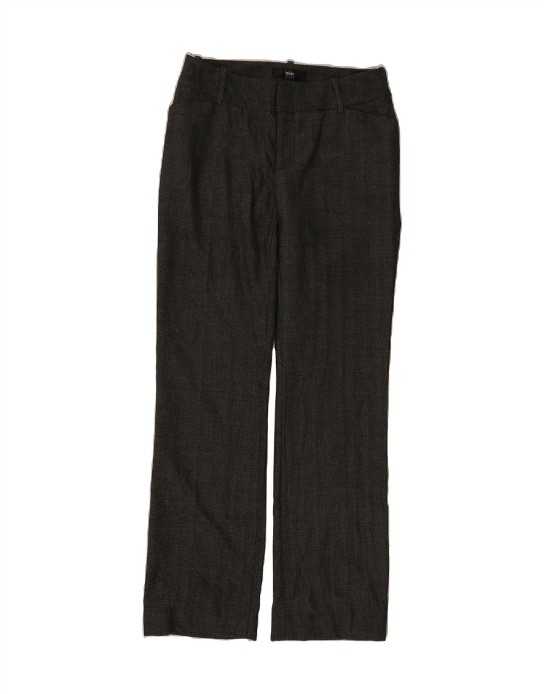 MOSSIMO Womens Casual Trousers US 4 Small W27 L30 Grey Herringbone Vintage Mossimo and Second-Hand Mossimo from Messina Hembry 
