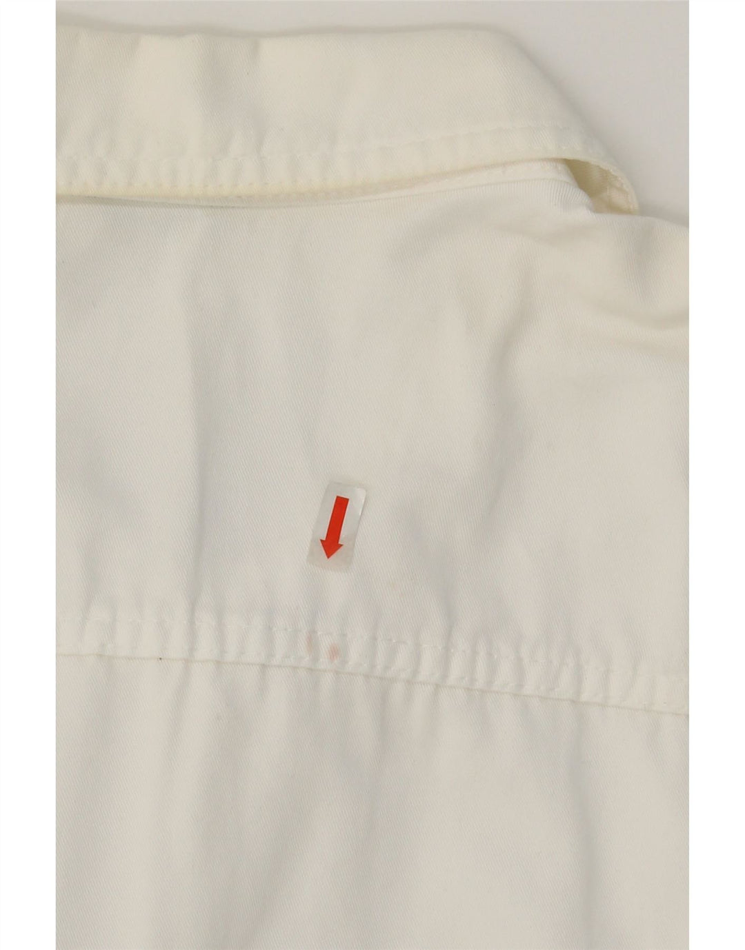 BENETTON Womens Denim Jacket UK 12 Medium White Vintage Benetton and Second-Hand Benetton from Messina Hembry 
