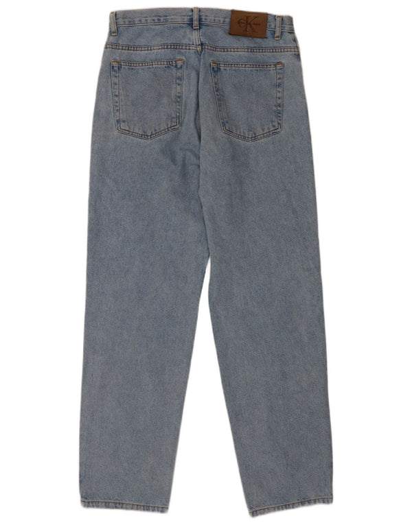 Calvin Klein Jeans rectos para hombre W32 L32 Algodón azul