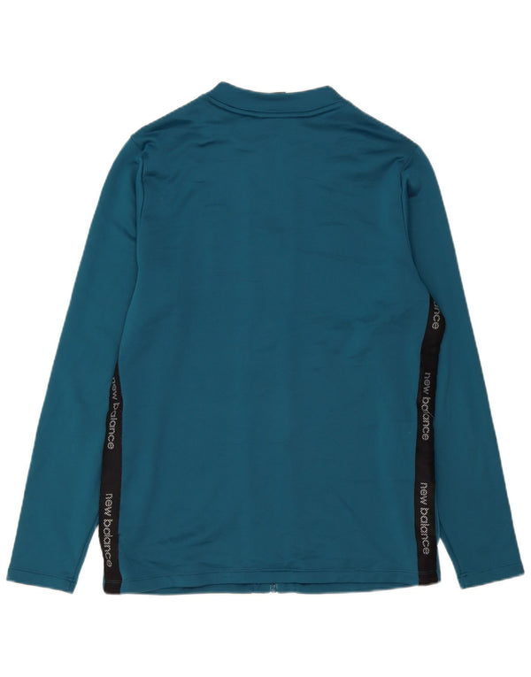 New Balance Mens Athletic Club Bilbao Tracksuit Top Jacket Large Blue