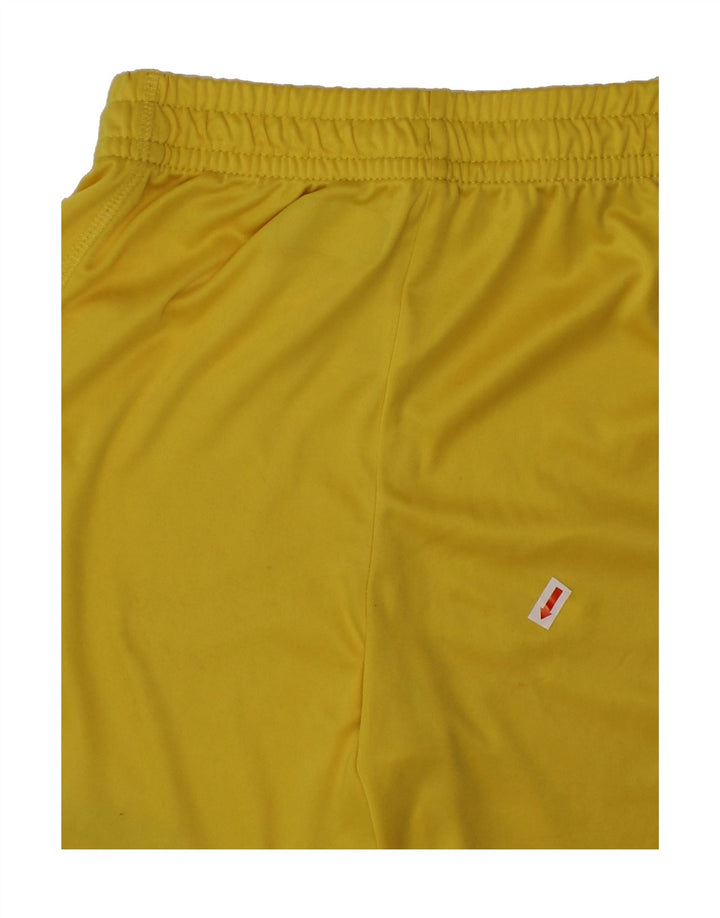 KAPPA Boys Graphic Sport Shorts 9-10 Years  Yellow Vintage Kappa and Second-Hand Kappa from Messina Hembry 