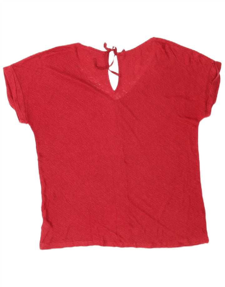 Camicetta da donna Massimo Dutti Top UK 16 Large Rosso