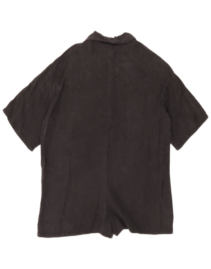 Zara Γυναικείο Playsuit UK 10 Small Black