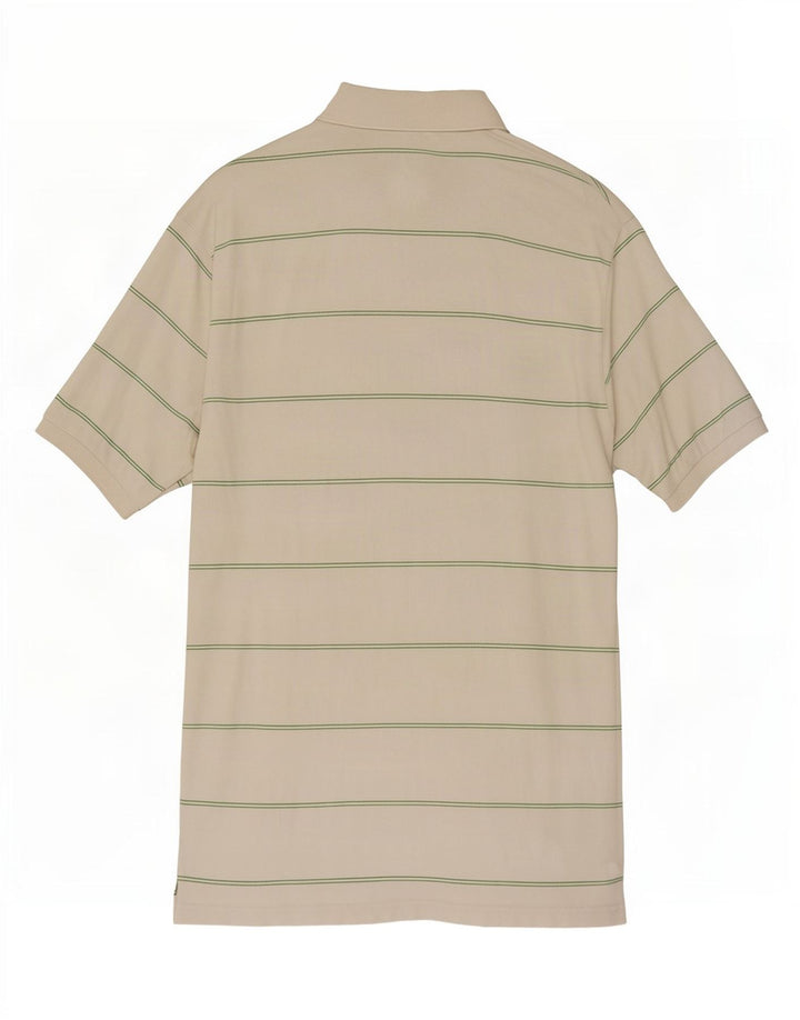 Marks & Spencer Polo Homme Coton Rayé Blanc Moyen