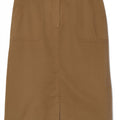 Napapijri Womens Midi Skirt IT 44 Medium W32 Brown Cotton