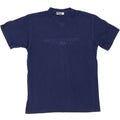 FILA Mens Graphic T-Shirt Top Medium Navy Blue Cotton Vintage Fila and Second-Hand Fila from Messina Hembry 