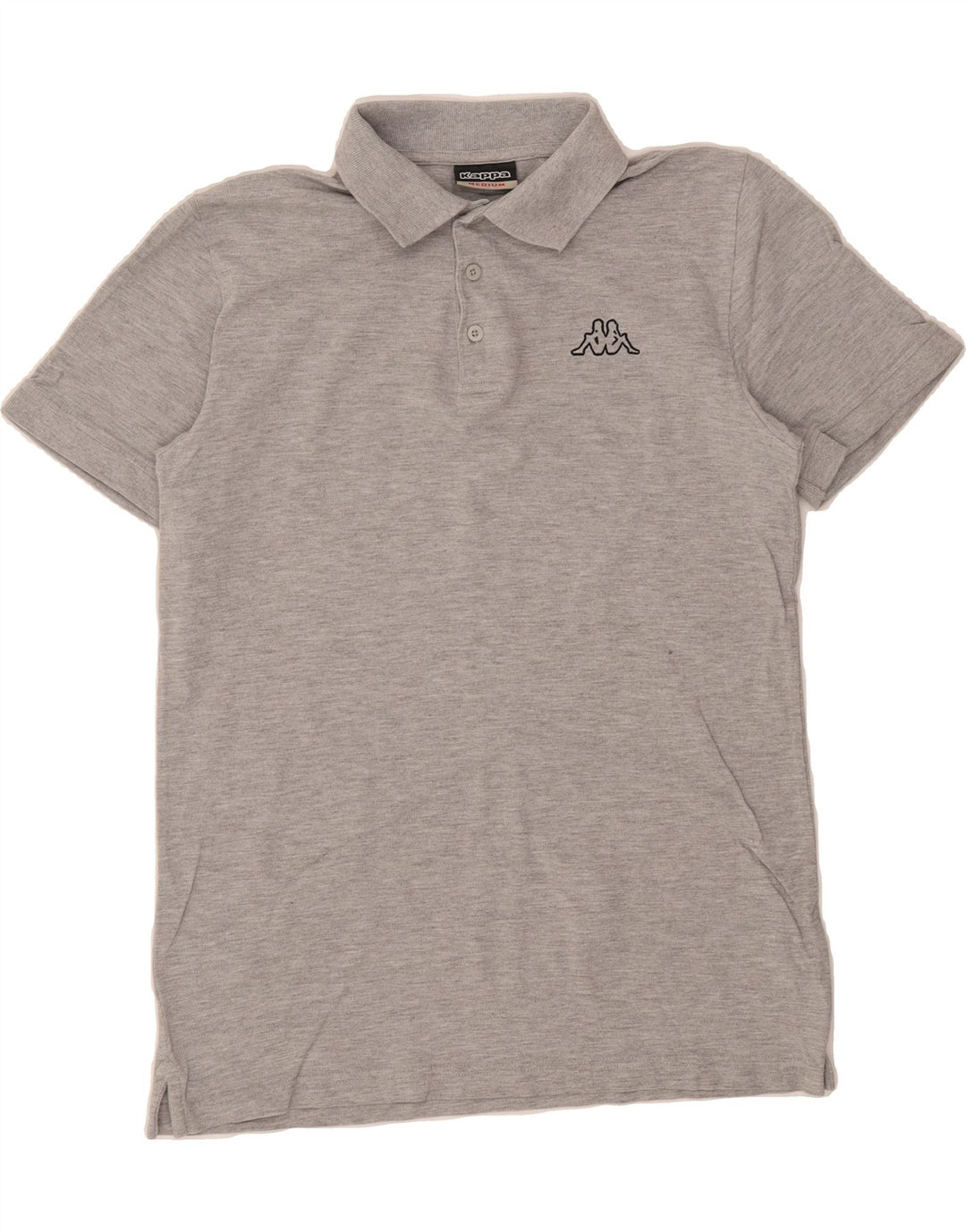 KAPPA Mens Polo Shirt Medium Grey Cotton Vintage Kappa and Second-Hand Kappa from Messina Hembry 