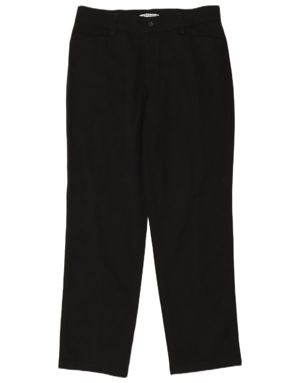 Lee Pantalon décontracté taille haute pour femme US 14 XL W34 L32 Noir
