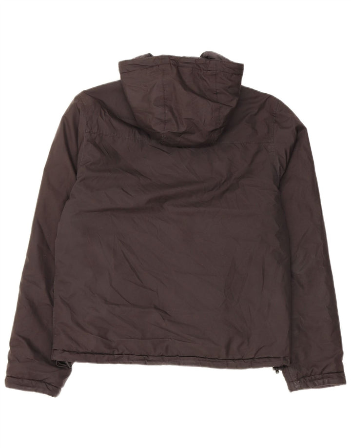 North Sails Herren Kapuzenjacke, wendbar, gepolstert, Größe 36, Schwarz