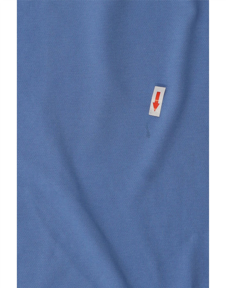 CHAMPION Mens Polo Shirt XL Blue Cotton