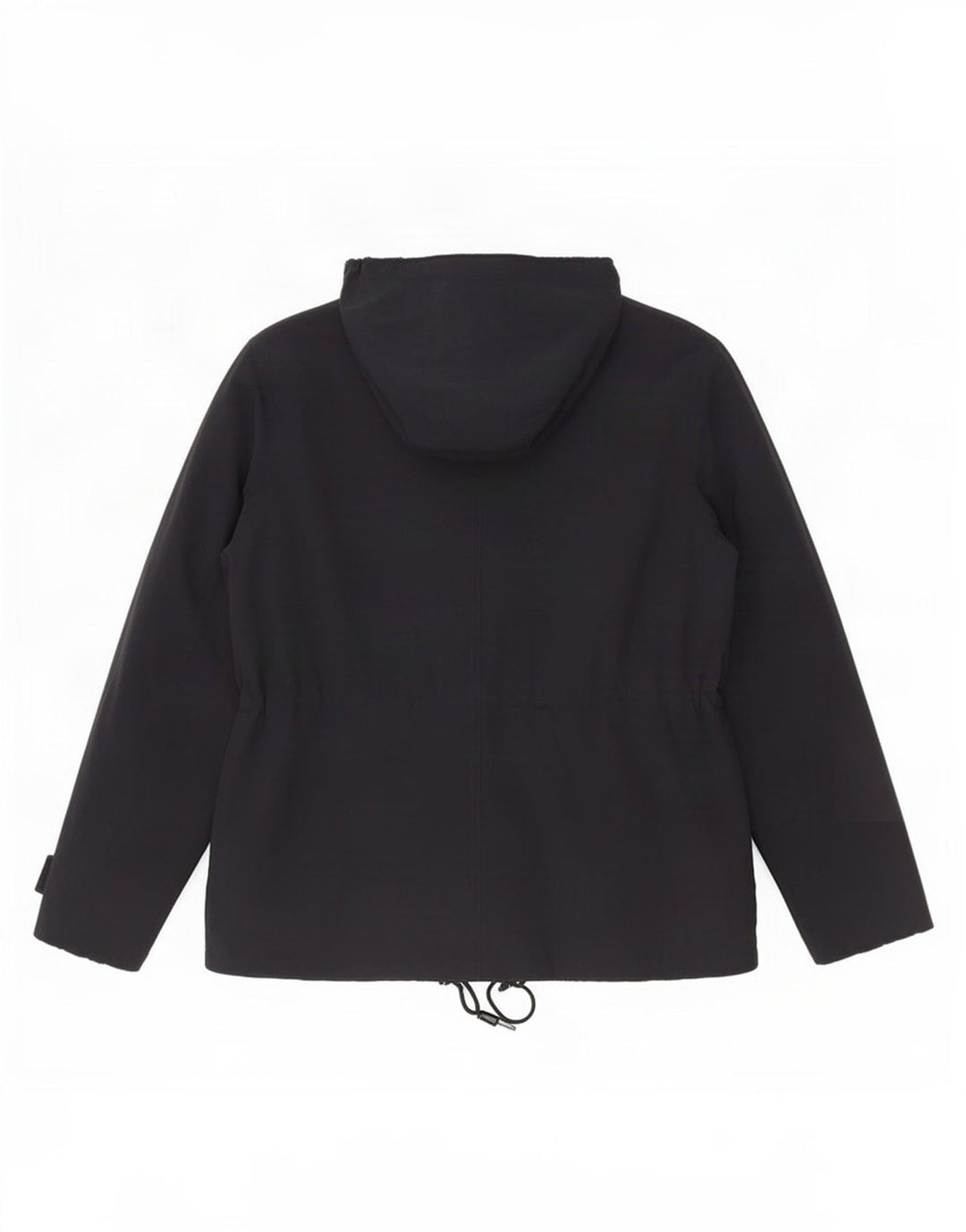 Giacca antipioggia con cappuccio da donna Marks & Spencer UK 12 Medium Blu Navy Poliammide
