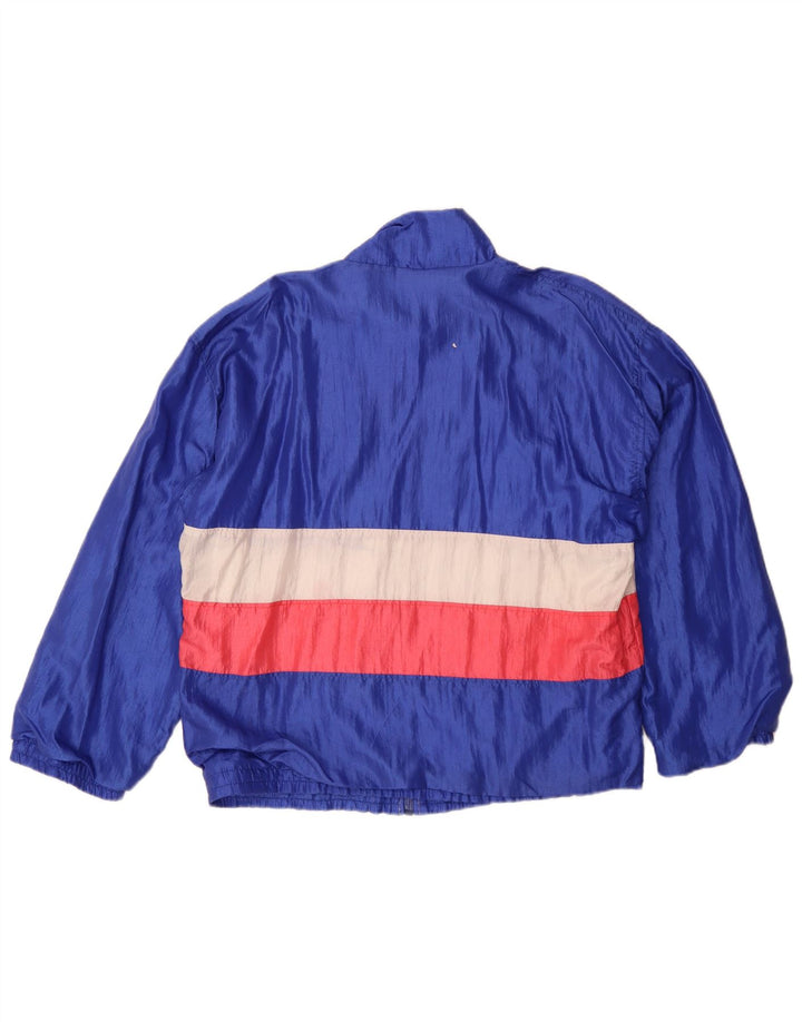 Diadora Veste de Survêtement pour Homme Large Bleu Colorblock