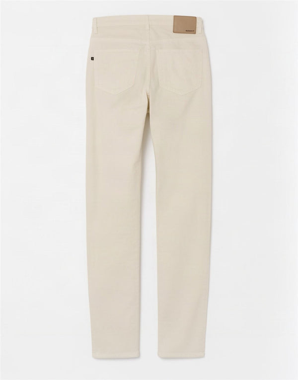 Gant lige jeans til kvinder W31 L34 hvid bomuld