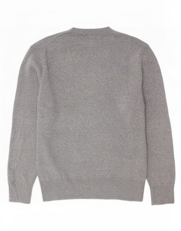Polo Ralph Lauren Boys Boat Neck Jumper Sweater 10-11 Years Medium Grey