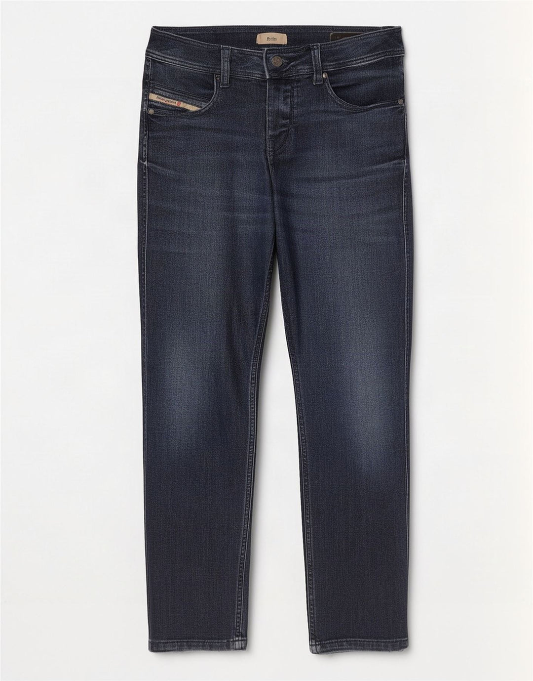 Diesel Dame Slim Jeans W30 L27 Marineblå Bomuld