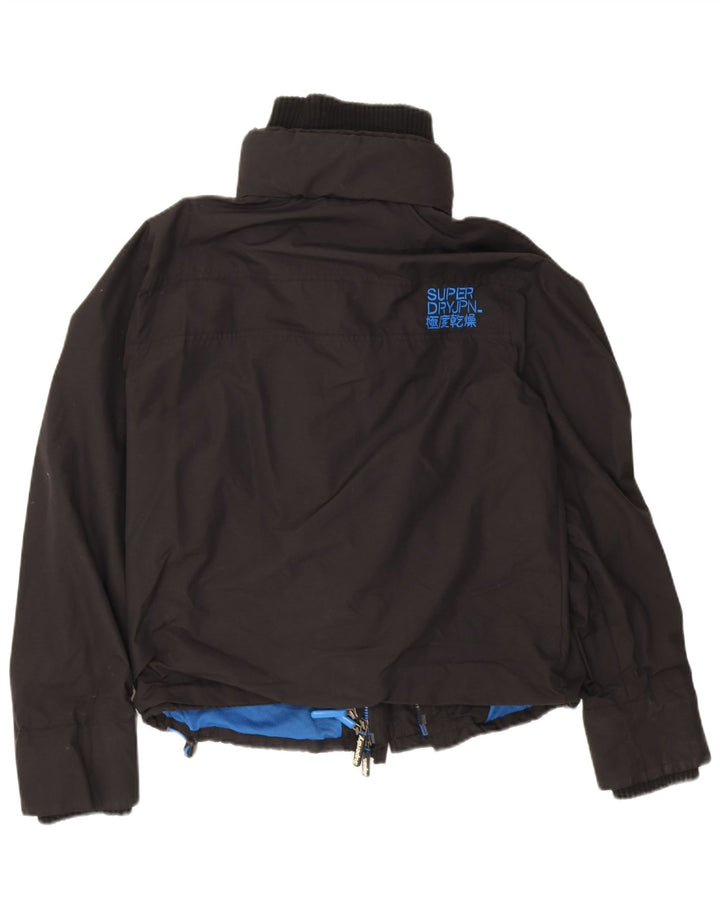 Giubbotto bomber da donna The Windcheater Superdry UK 18 XL nylon nero