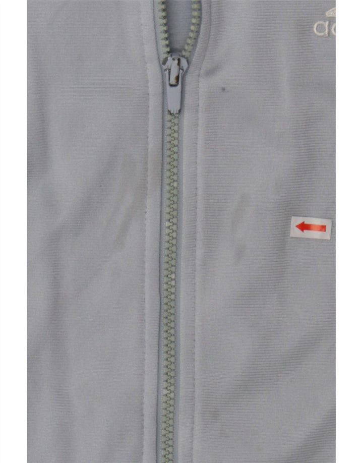 ADIDAS Boys Tracksuit Top Jacket 13-14 Years Large Grey Colourblock Vintage Adidas and Second-Hand Adidas from Messina Hembry 