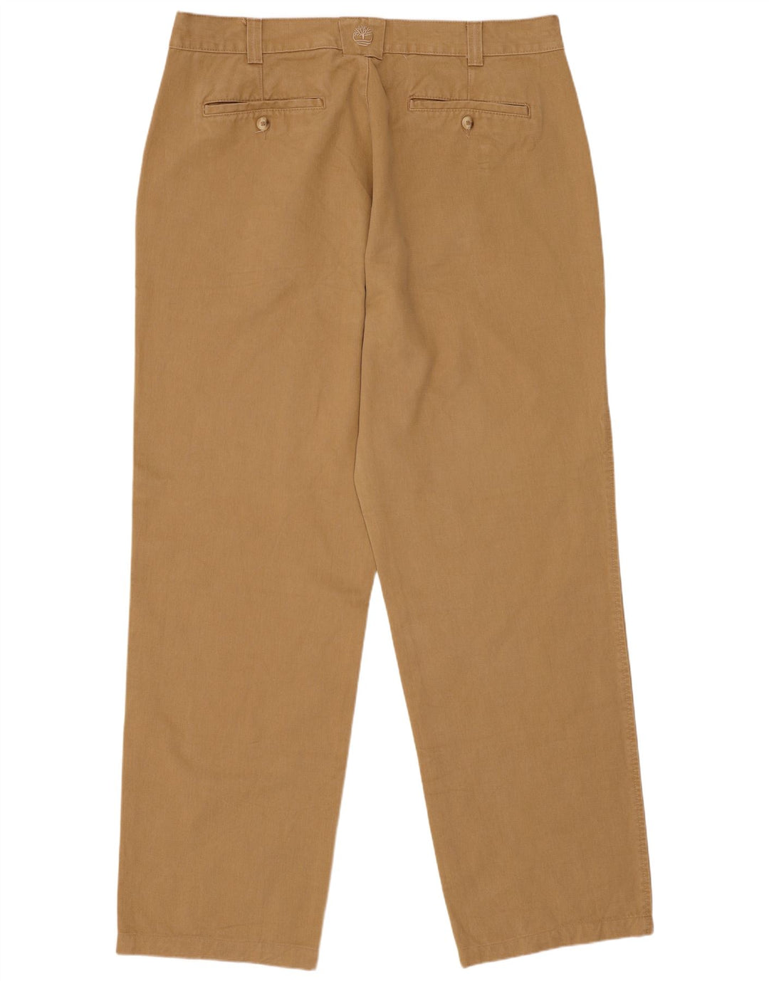 Timberland Mens Regular Chino Trousers W40 L32 Beige Cotton