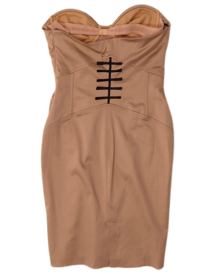 Elisabetta Franchi Womens 2 Piece Set IT 44 Medium Beige Polyester