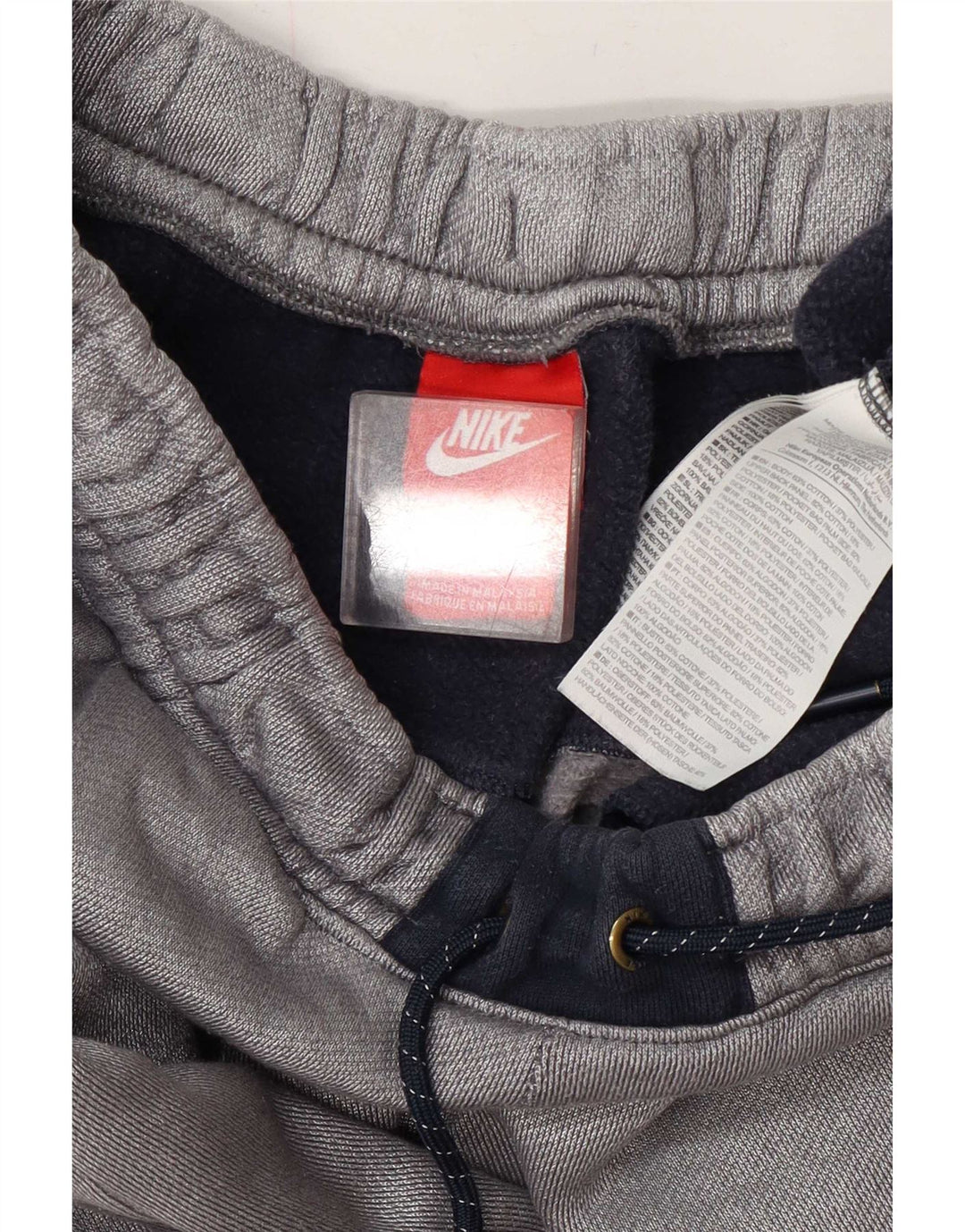 Nike Mens Sport Shorts Large Grey Colourblock Cotton