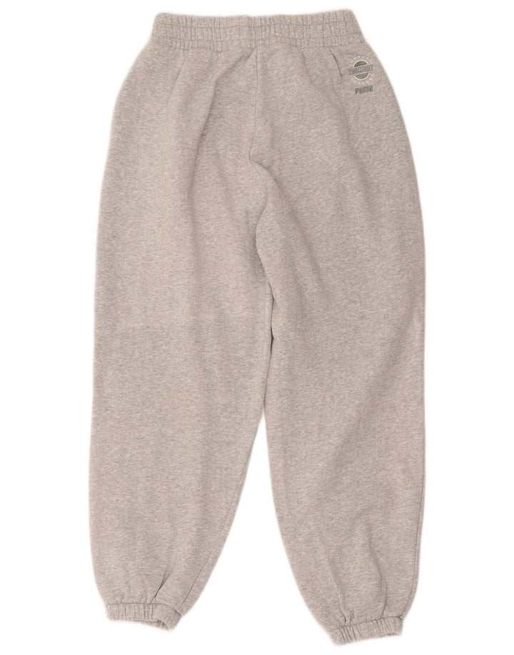 Pantaloni da tuta da uomo Puma Joggers piccoli in cotone grigio