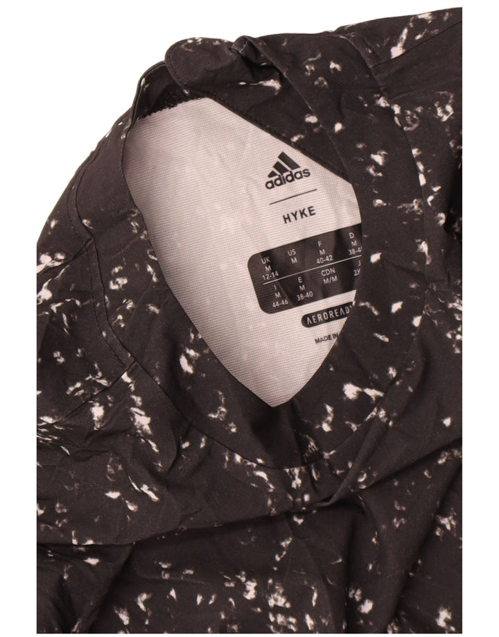 Adidas Mujer Aeroready Jersey Chándal Top UK 12/14 Mediano Negro