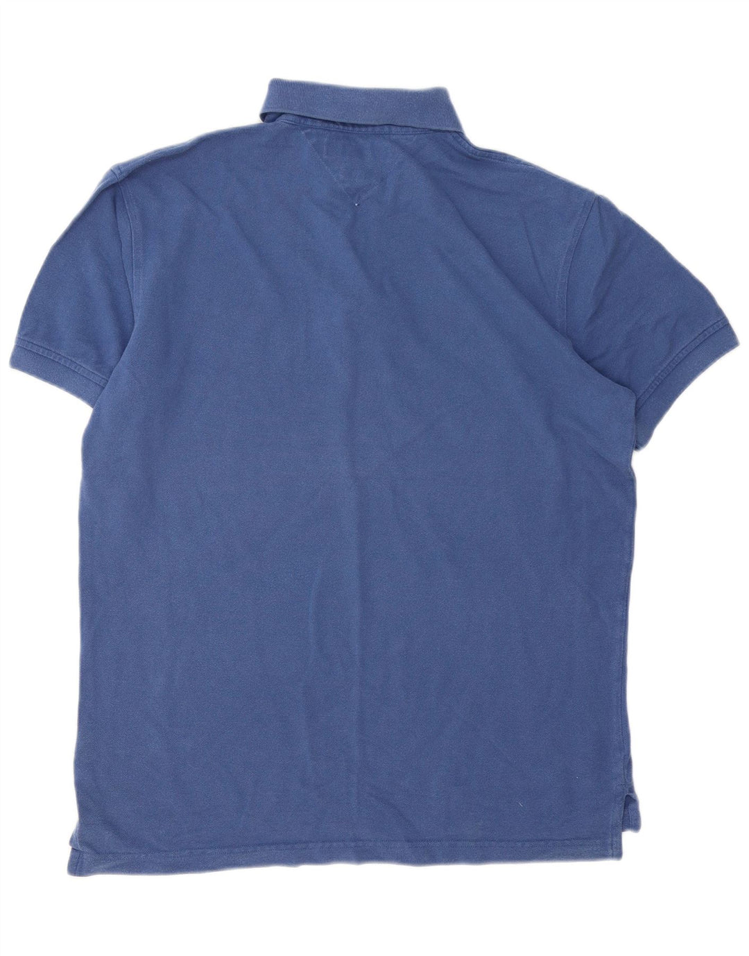 Tommy Hilfiger Mens Polo Shirt Large Blue Cotton