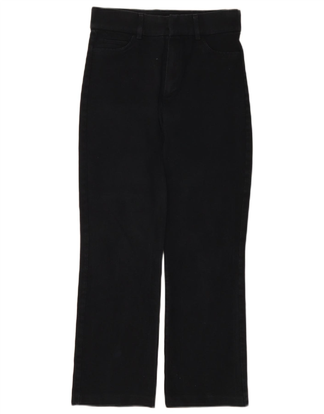 Zara Womens Cropped Jeans Small W26 L24 Navy Blue Cotton