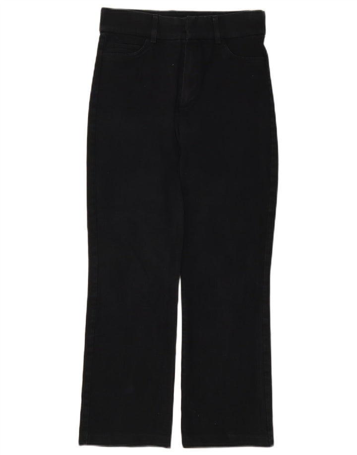 Zara Womens Cropped Jeans Small W26 L24 Navy Blue Cotton