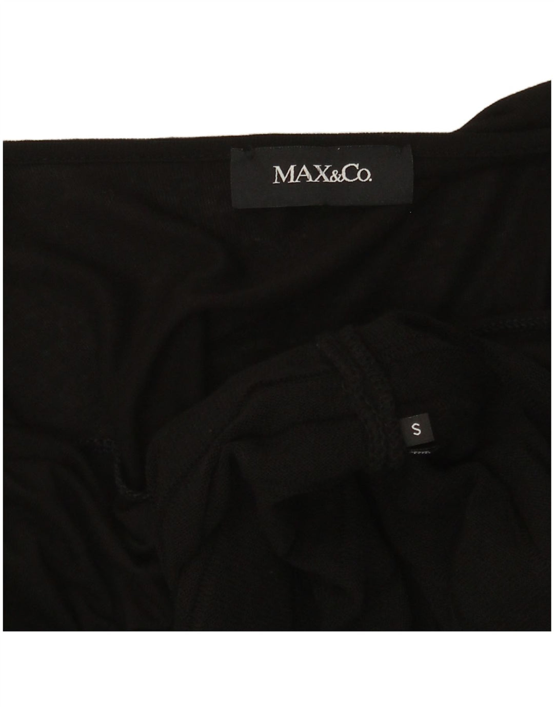 Max & Co. Abito a trapezio da donna con maniche a 3/4 UK 8 Small Nero
