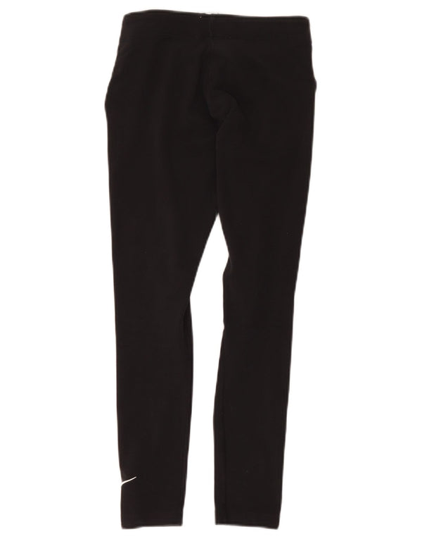 Leggings Nike Meninas 10-11 Anos Médio Algodão Preto