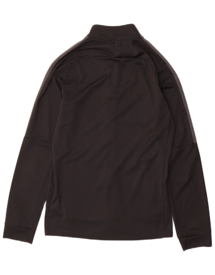 Nike Mens Dri Fit Tracksuit Top Jacket Small Black Polyester