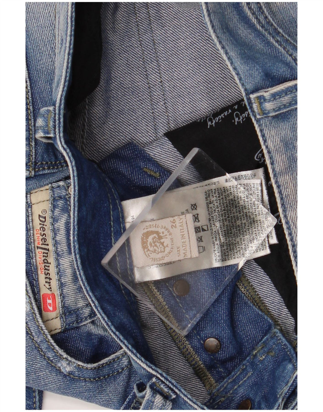 Diesel Womens Joggers Slim Jeans  W26 L29 Blue Cotton