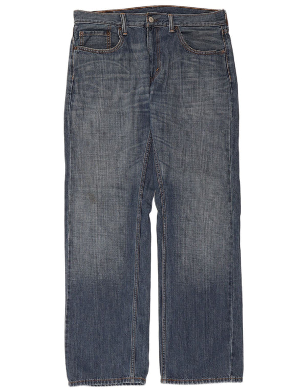 Levi's Herre 559 Relaxed Fit Straight Jeans W34 L32 Blå Bomuld