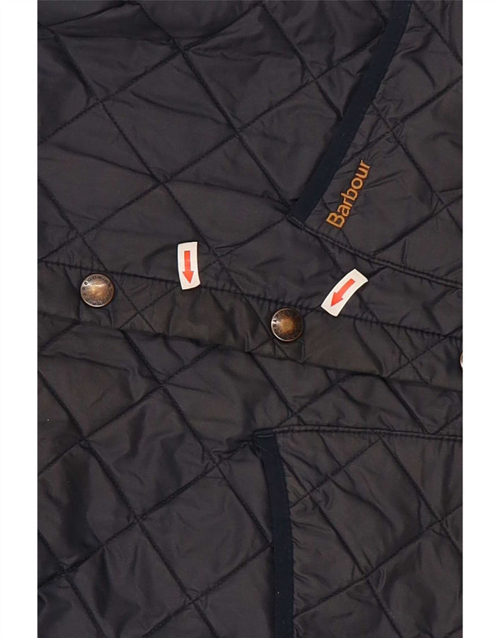 Giacca trapuntata per ragazzi Barbour 4-5 anni blu navy classica